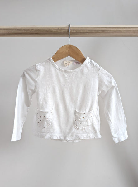 Zara Long Sleeve T-Shirt (3-6M)