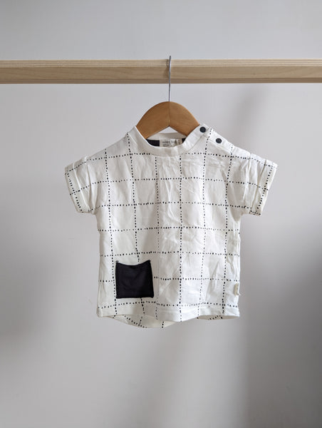Miles Baby Short Sleeve T-Shirt (6M)