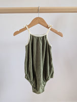 Rise Little Earthling Terry Cloth Romper (12-18M)