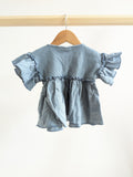 Zara Flutter Sleeve T-Shirt (12-18M)