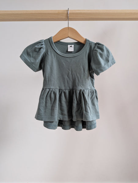 Little & Lively Peplum Dress (0-6M)
