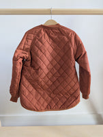Deux Par Deux Quilted Bomber Jacket (8Y)