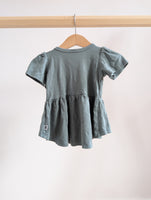 Little & Lively Peplum Dress (0-6M)