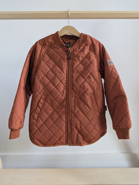 Deux Par Deux Quilted Bomber Jacket (8Y)