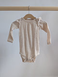 Loulou Lollipop Long Sleeve Onesie (3-6M)