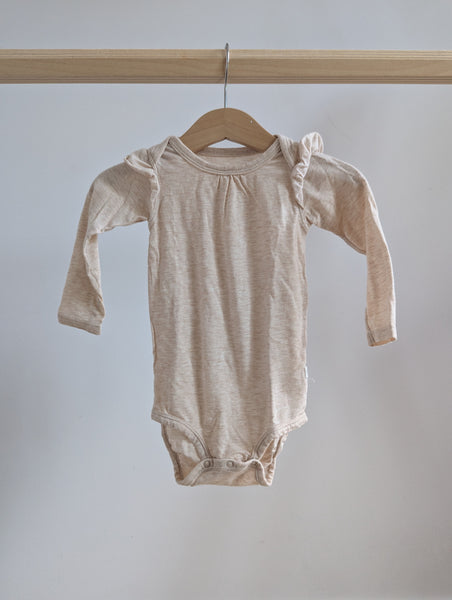Loulou Lollipop Long Sleeve Onesie (3-6M)