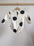 Rise Little Earthling Sweatshirt Romper (3-6M)