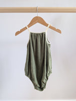 Rise Little Earthling Terry Cloth Romper (12-18M)
