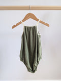 Rise Little Earthling Terry Cloth Romper (12-18M)