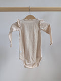 Loulou Lollipop Long Sleeve Onesie (3-6M)