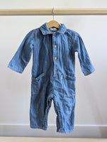 Zara Chambray Jumpsuit (12-18M)