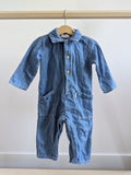 Zara Chambray Jumpsuit (12-18M)