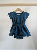 Mini Mioche Peplum Onesie (12-18M)