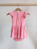 Kyte Baby Short Sleeve Peplum Onesie (6-12M)