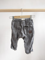 Zara Chambray Pants (6-9M)