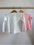 Carter's Long Sleeve Pointelle Shirt (24M) - Multipack