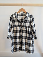 Old Navy Flannel Plaid Dress (4T)