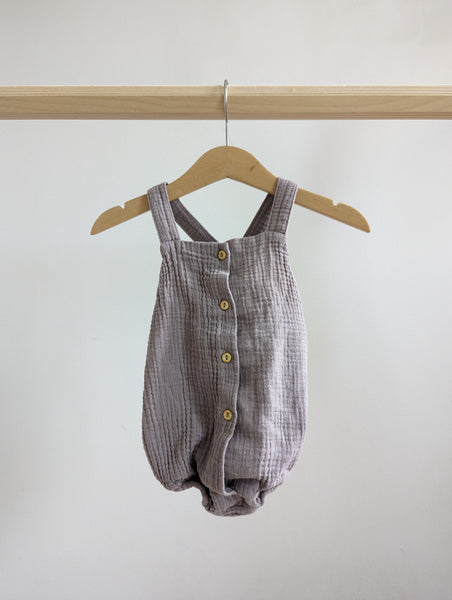 H&M Sleeveless Gauze Romper (4-6M)