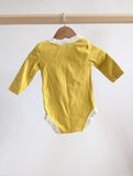 Banabae Ribbed Long Sleeve Onesie (3-6M)