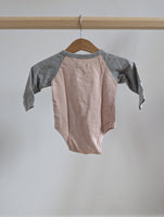 Mini Mioche  Long Sleeve Onesie (0-3M)