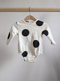 Rise Little Earthling Sweatshirt Romper (3-6M)