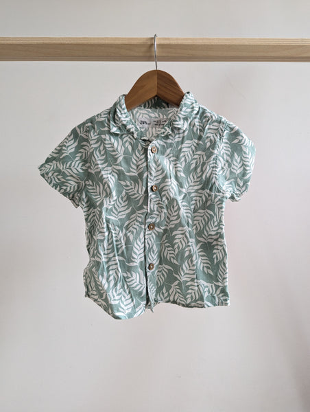 Zara Button Up Shirt (12-18M)