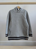 Deux Par Deux Hooded Waffle Sweatshirt (7Y)