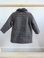 Zara Checkered Overcoat (2-3T)