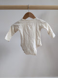 Mini Mioche Long Sleeve Onesie (0-3M)