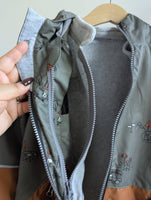 Deux Par Deux Fleece Lined (3 in 1)Jacket (7Y)