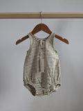 Quincy Mae Bubble Romper (3-6M) - New with Tags