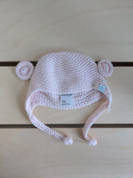 Beba Bean Knit Hat with Ears (3-6M)