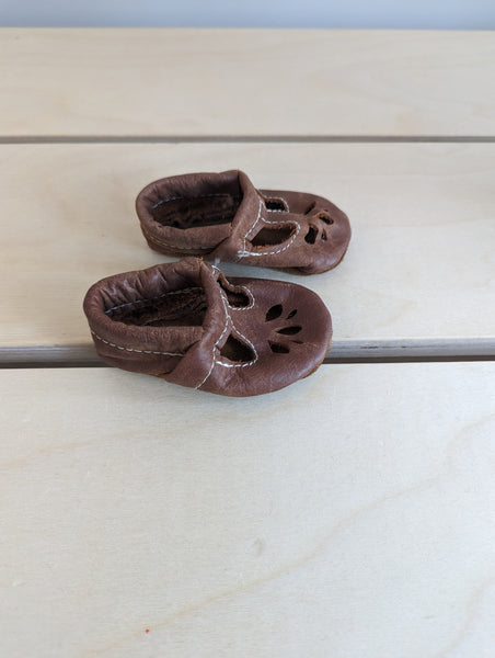 Unknown Leather Booties (3-6M)