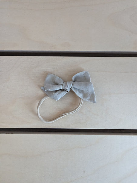 Unknown Brand Linen Bow (One Size)