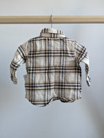 Old Navy Flannel Button Down (3-6M) - New with Tags