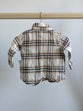 Old Navy Flannel Button Down (3-6M) - New with Tags