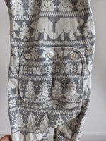 Hatley for Indigo Fairisle Footed Sleeper (3-6M)