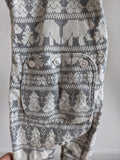 Hatley for Indigo Fairisle Footed Sleeper (3-6M)