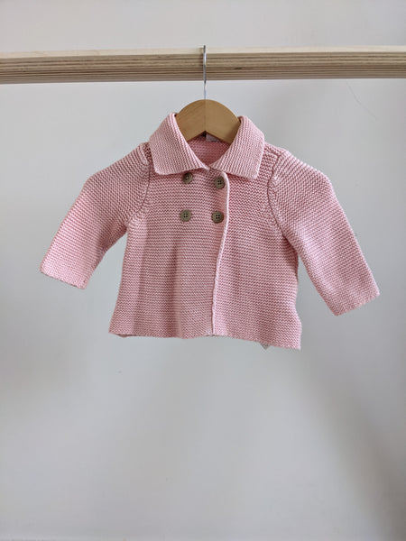 Old Navy Collared Button Cardigan (3-6M)