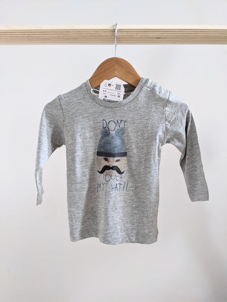 Zara Long Sleeve T-Shirt (6-9M) - New with Tags
