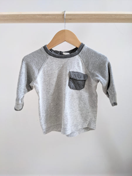 Zara Long Sleeve T-Shirt (3-6M)