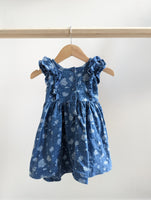 Unknown Brand Blue Floral Dress (9-12M) - PLAY