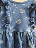 Unknown Brand Blue Floral Dress (9-12M) - PLAY