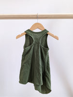 Mini Mioche Sleeveless Raw-Edge Dress (6-12M)