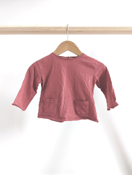 Zara Long Sleeve T-Shirt (9-12M) - PLAY Condition