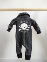 Bebe Fete Zip Jumpsuit (0-6M)