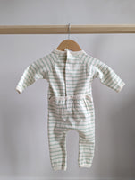 Summer and Storm Long Sleeve Ribbed Jumpsuit (0-3M)