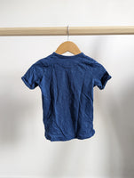 H&M Short Sleeve Henley T-Shirt (9-12M)