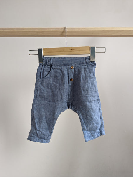 Zara Linen Pants (3-6M)