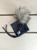 Lille Muse Detachable Pom Hat (Newborn)